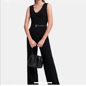 Theory mini cinch sack in BLACK